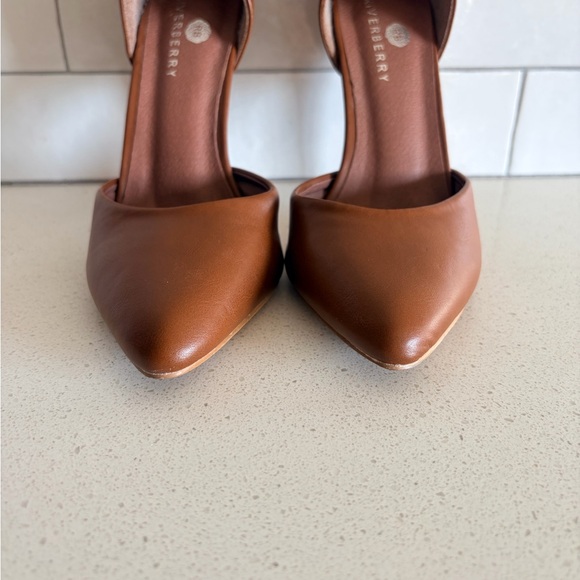 Women's Riverberry Brown Heels - Picture 4 of 8